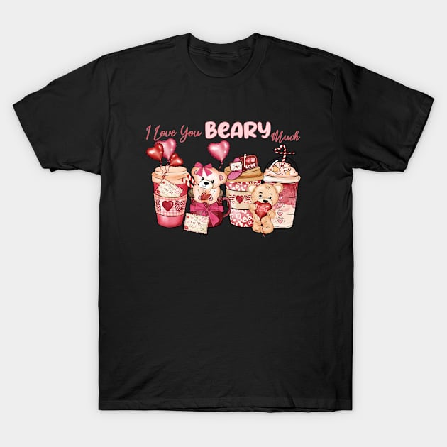 i love you beary much T-Shirt by Jason